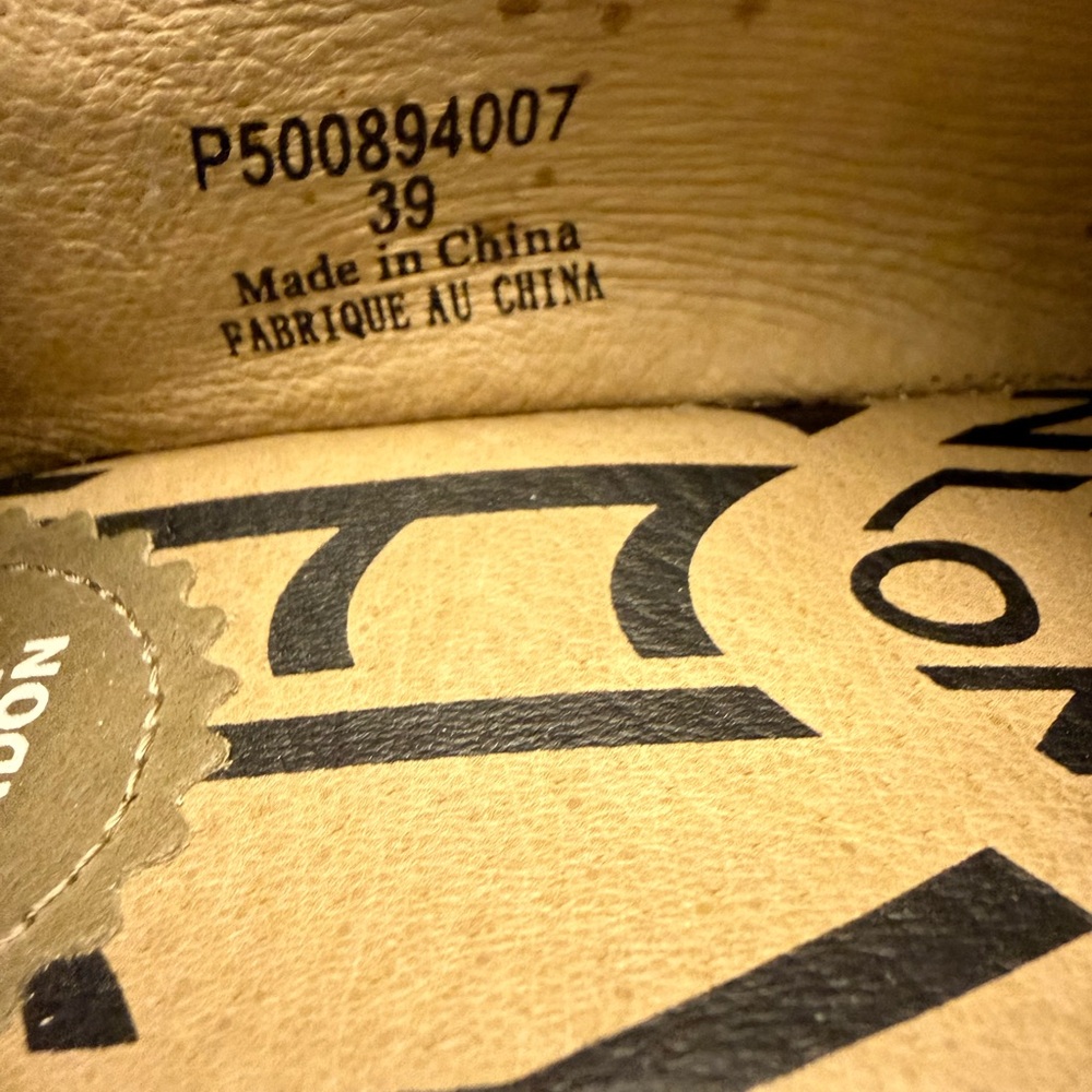 Fly London Tan Slip-On Loafers - Picture 10 of 10